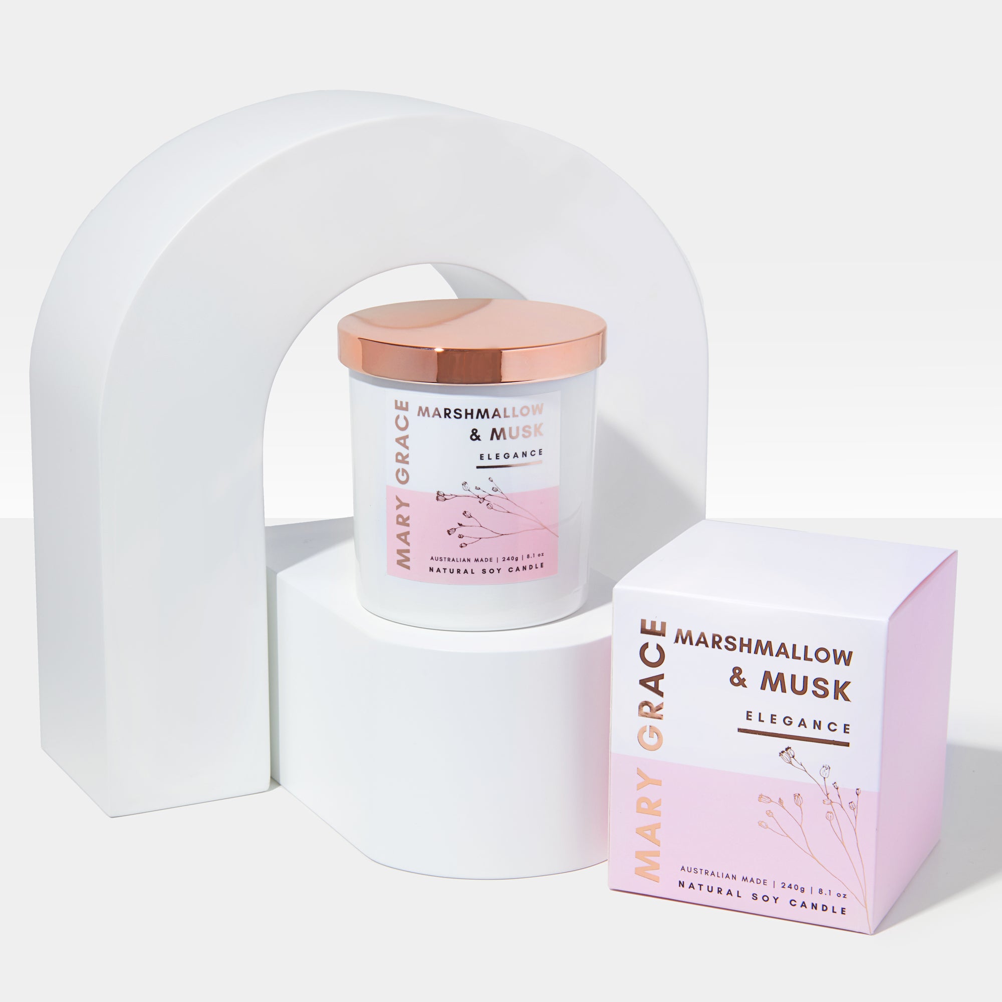 Marshmallow & Musk Jar Candle