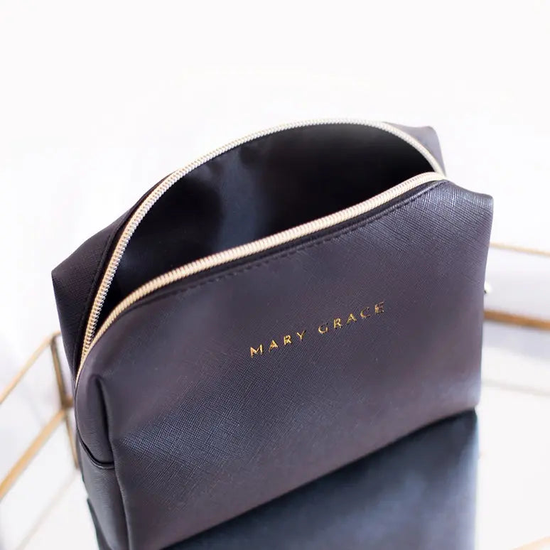 Darling Pouch - Black Mary Grace Clutch