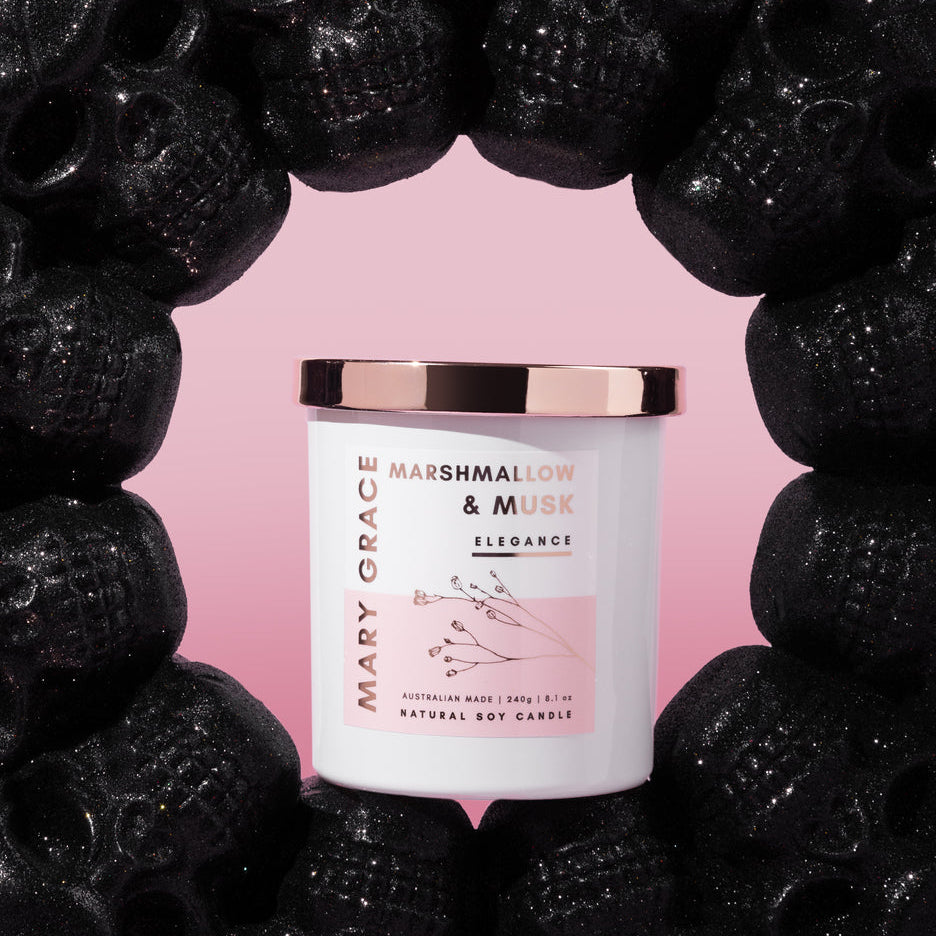 Marshmallow &amp; Musk Jar Candle