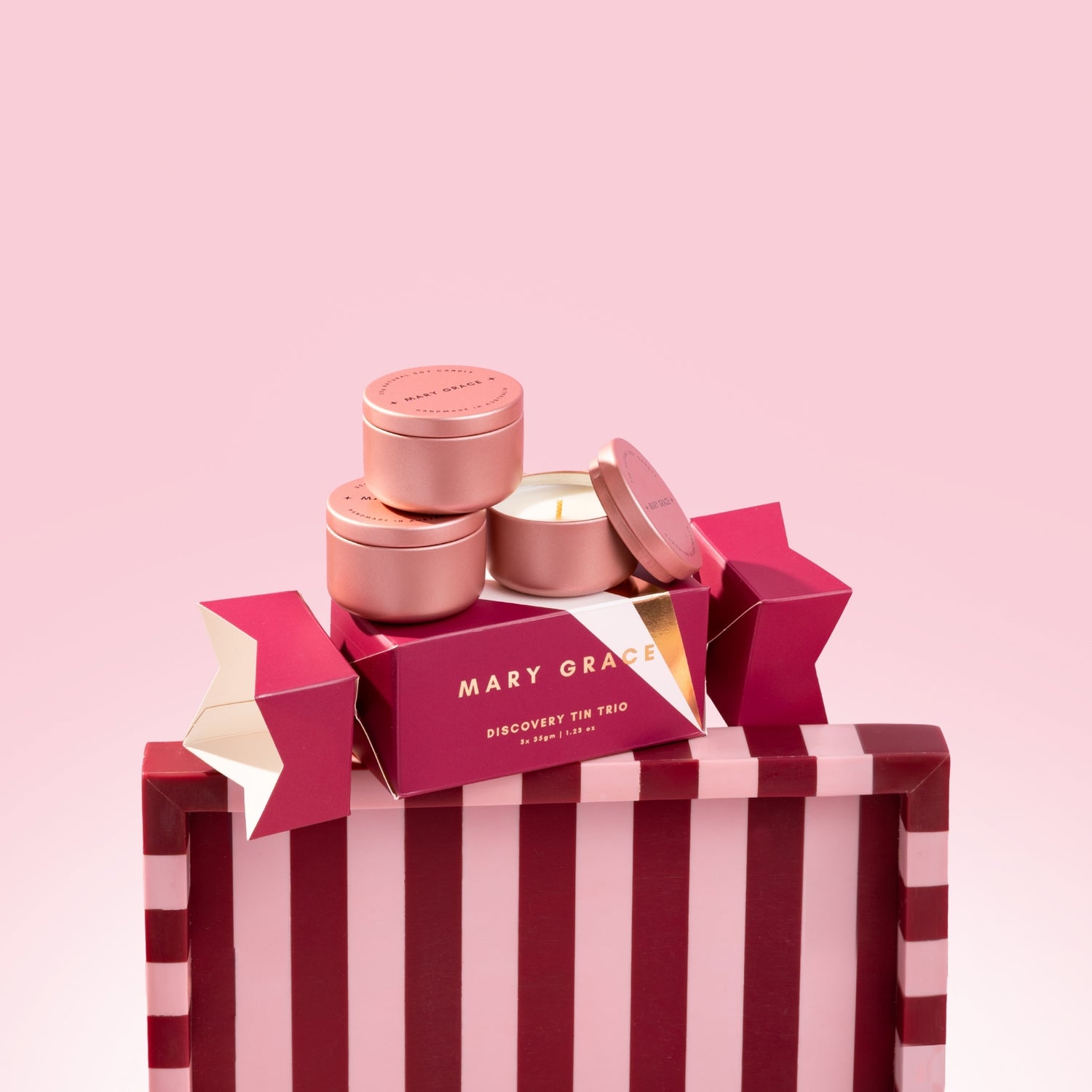 Christmas Cracker 35g Tin Gift Set