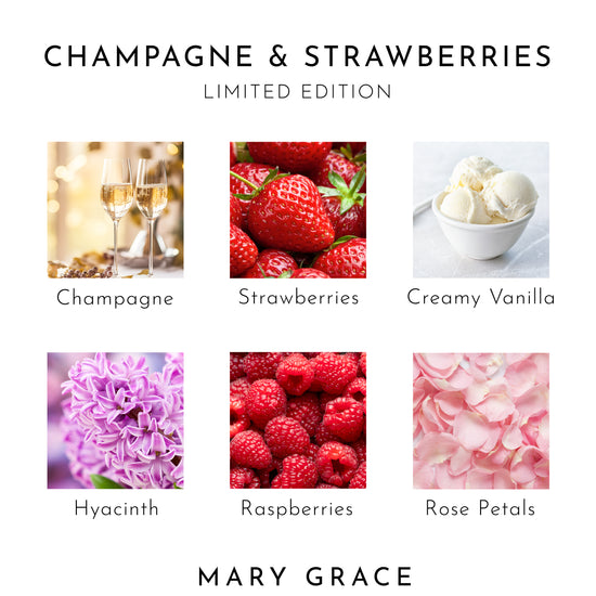 Champagne And Strawberries Eau De Parfum Perfume Mary Grace