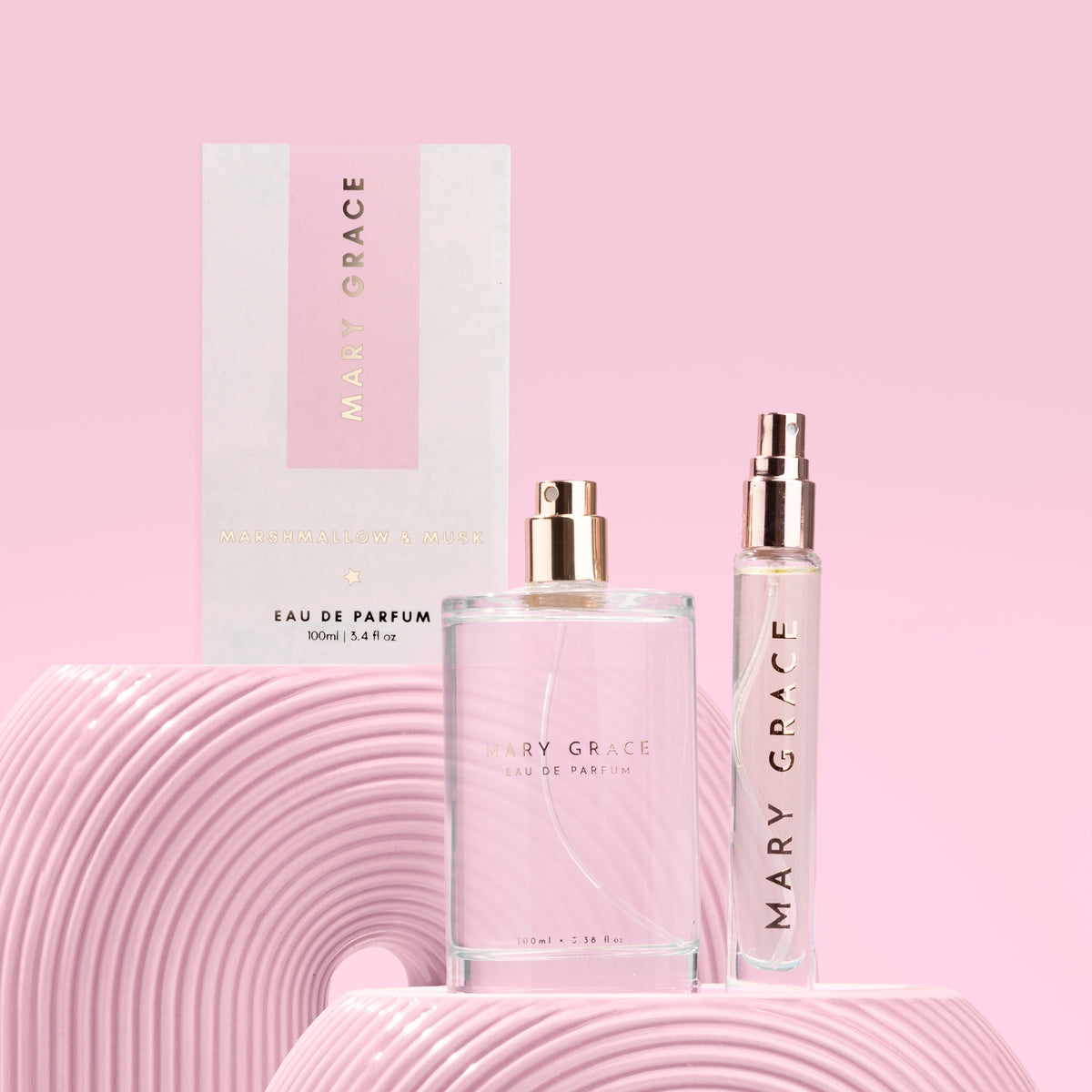 100ml & 10ml Marshmallow & Musk Eau De Parfum Duo Set
