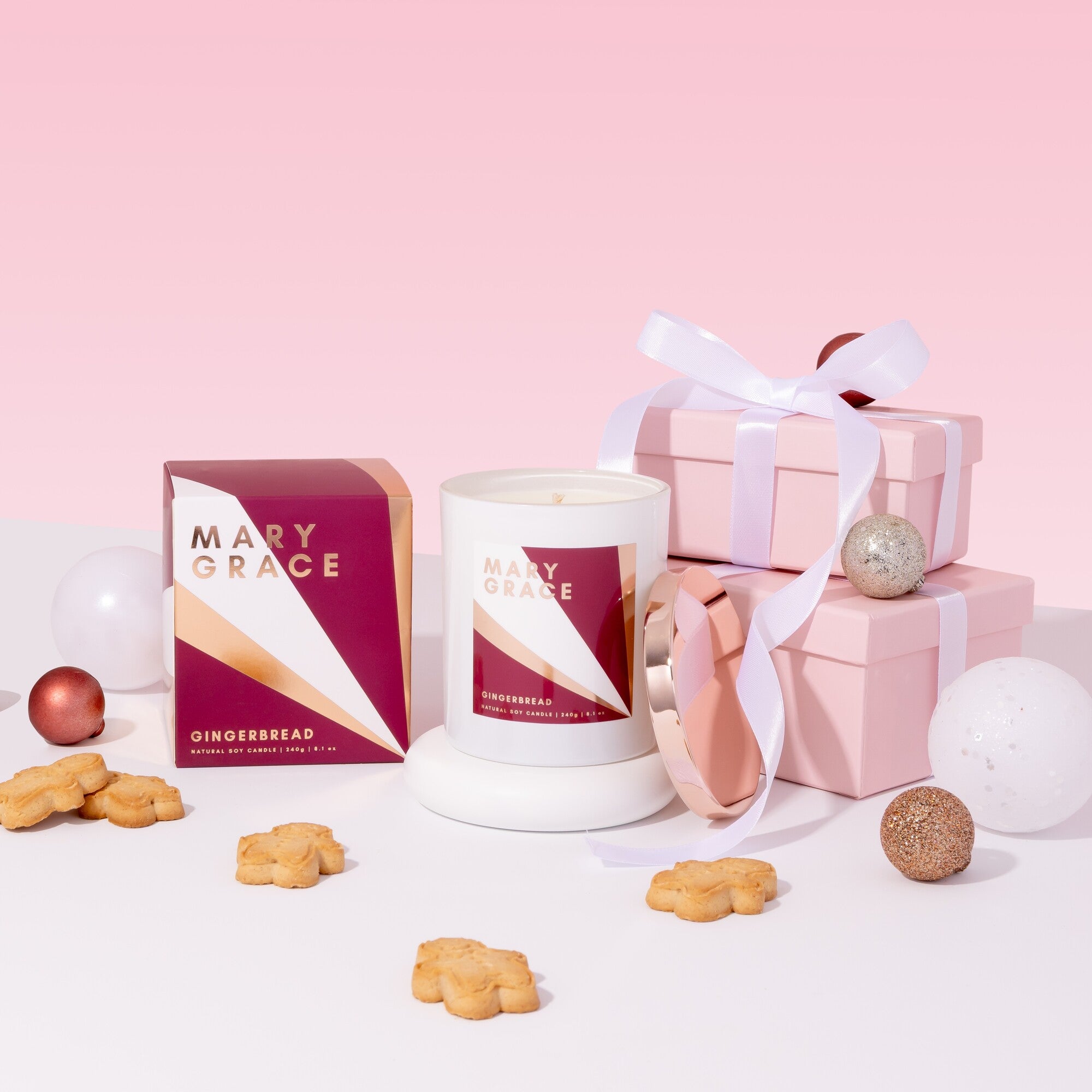 Gingerbread Jar Candle