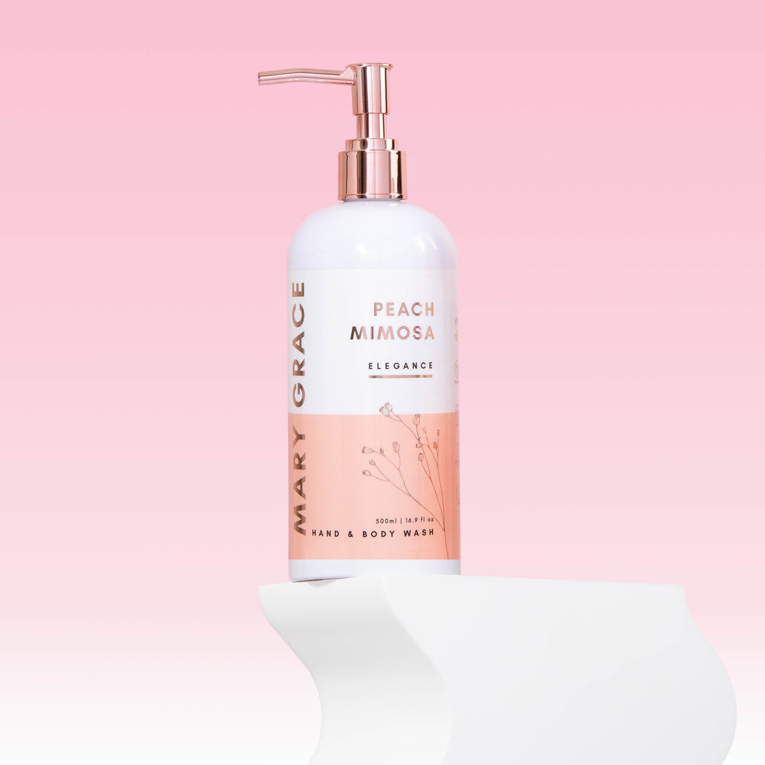 Peach Mimosa Hand &amp; Body Wash 500ml
