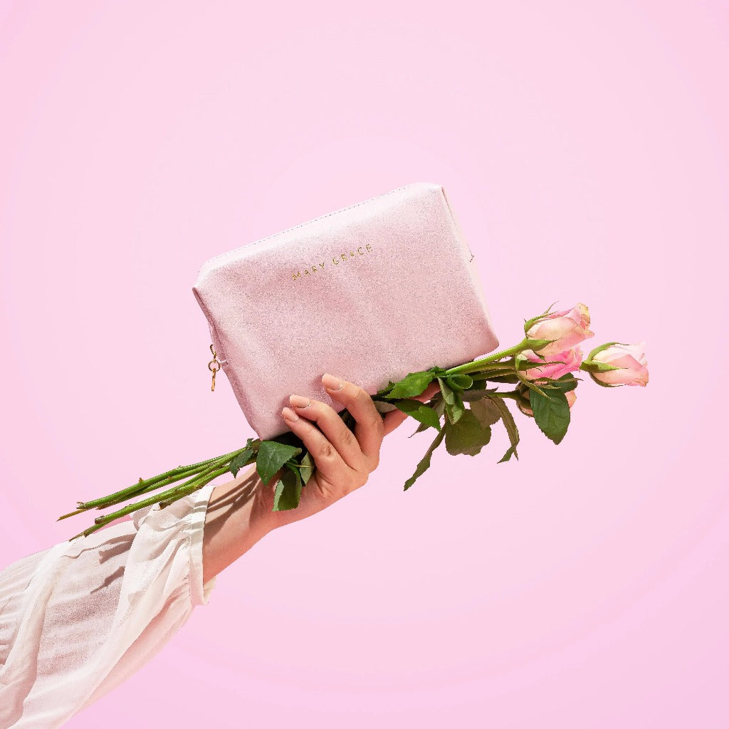 Darling Pouch - Pink Mary Grace Clutch