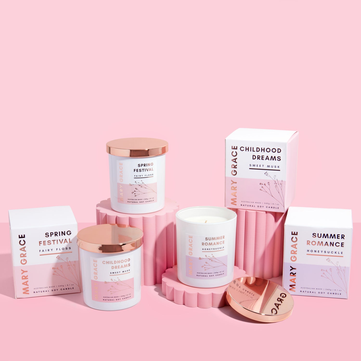 Jar Candle Trio Set - Choose Your Own