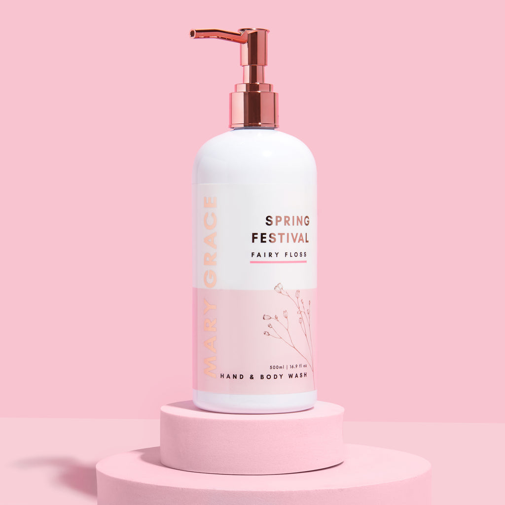 Spring Festival - Fairy Floss Hand &amp; Body Wash 500ml